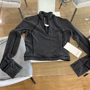 Lululemon It’s Rulu Run Cropped Half Zip